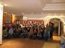 Fans aus Brixen im Hotel in Graz